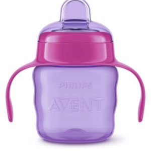 AVENT Philips Spout Cup, 200 Ml, Pink/Purple