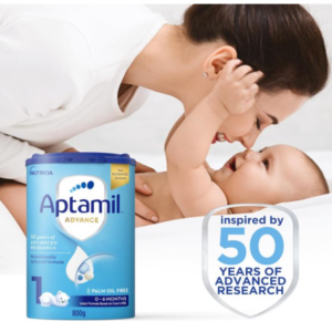 Aptamil Advance 1 Infant Milk Formula from 0-6 months, 800g